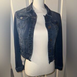White House Black Market Indigo Denim Jacket